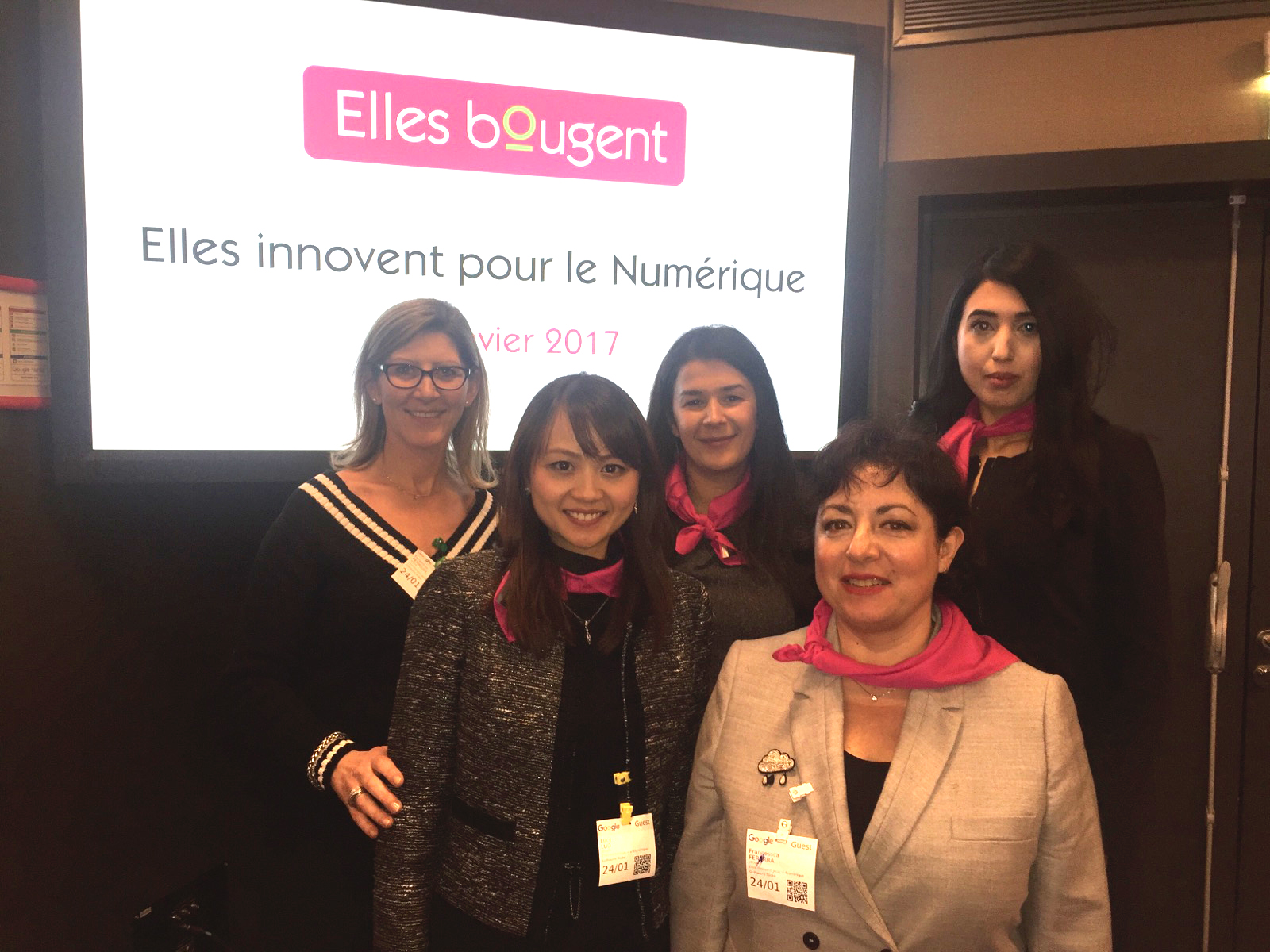 Des salariées Veolia participent à l'opération "Elles innovent pour le numérique"