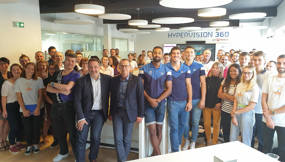 Visite des joueurs du MHB en région Sud