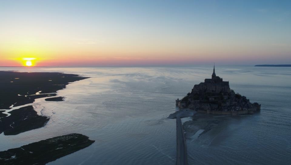 Barrage du Mont Saint-Michel (Normandie)