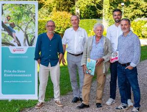 Prix du Livre Environnement - Rémi Saillard, Thierry Vandevelde, Pierre Grosz, Romain Prudent, David gé Bartoli.