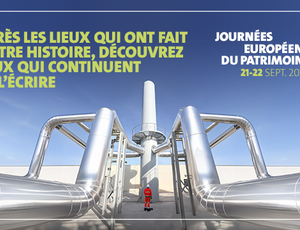 Journées européennes du patrimoine Veolia "Après les lieux qui ont fait notre histoire, découvrez ceux qui continuent de l'écrire"