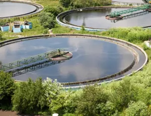 Site de traitement de l'eau