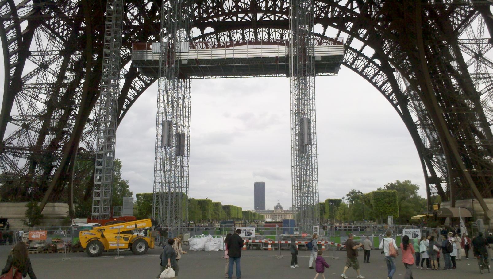 plate forme Tour Eiffel