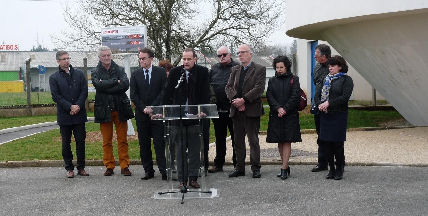 Inauguration de la pompe-turbine