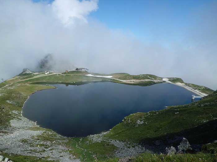 La Plagne - lac des Blanchets
