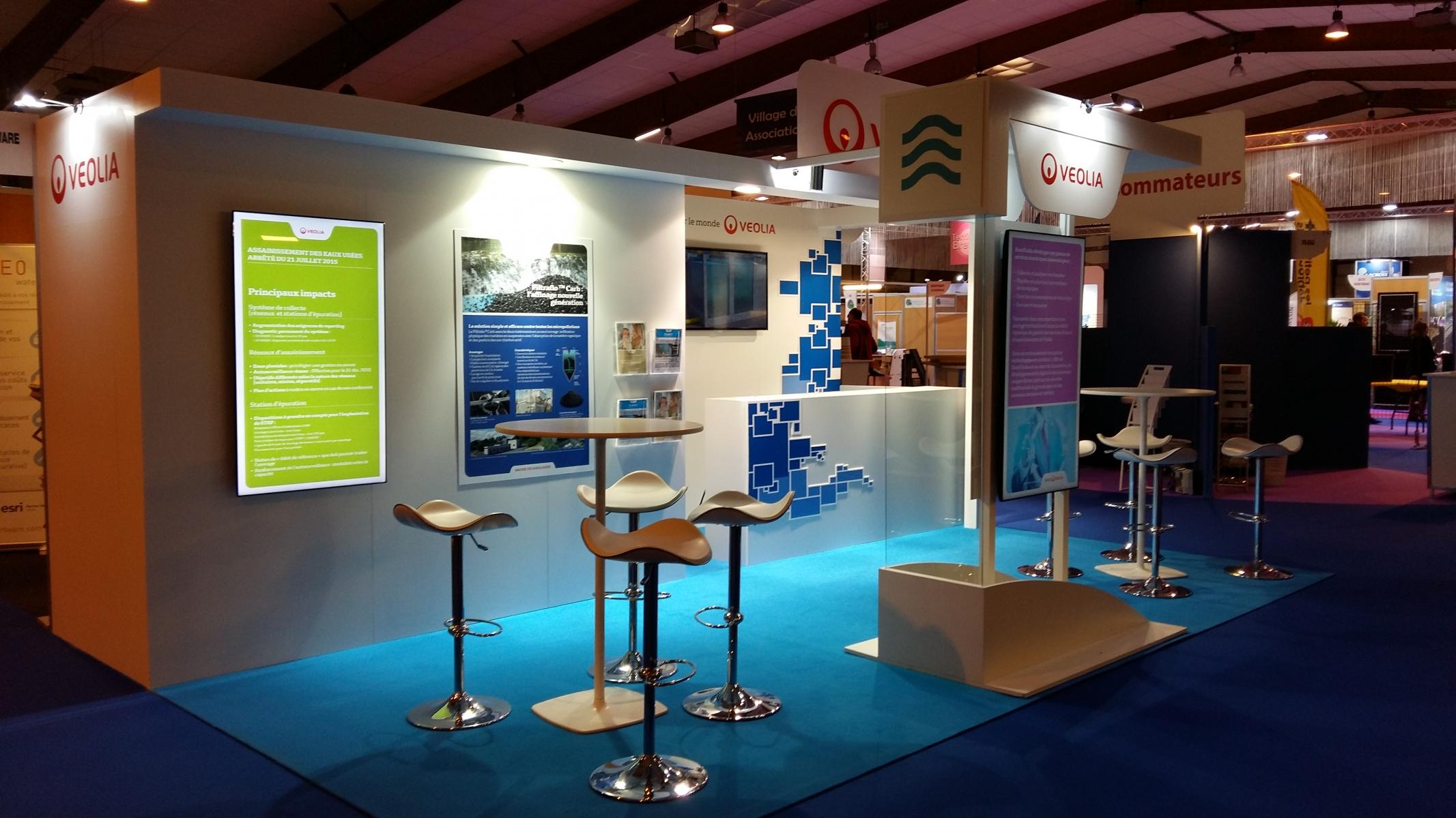 Le Stand Veolia - Carrefour de l'Eau 2016