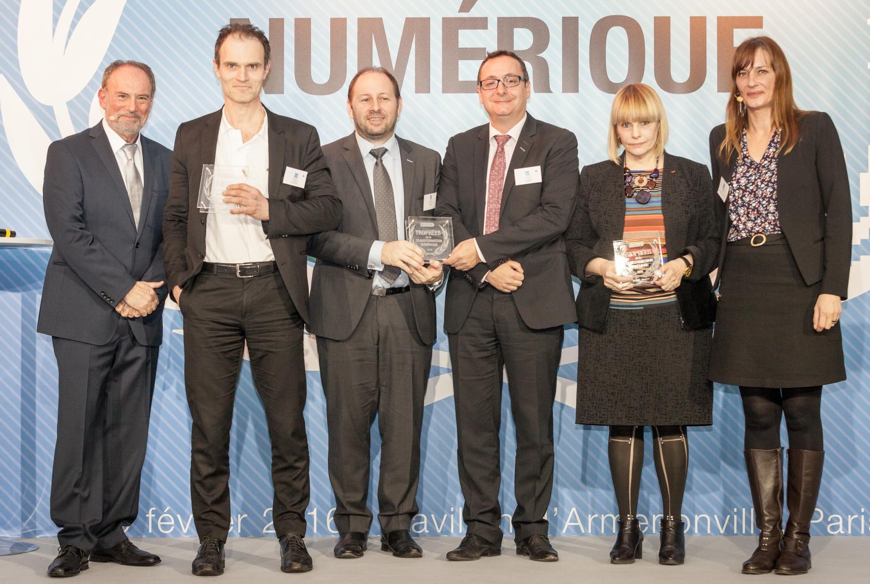 Les Lauréats des Trophées de la Transformation Numérique 2016