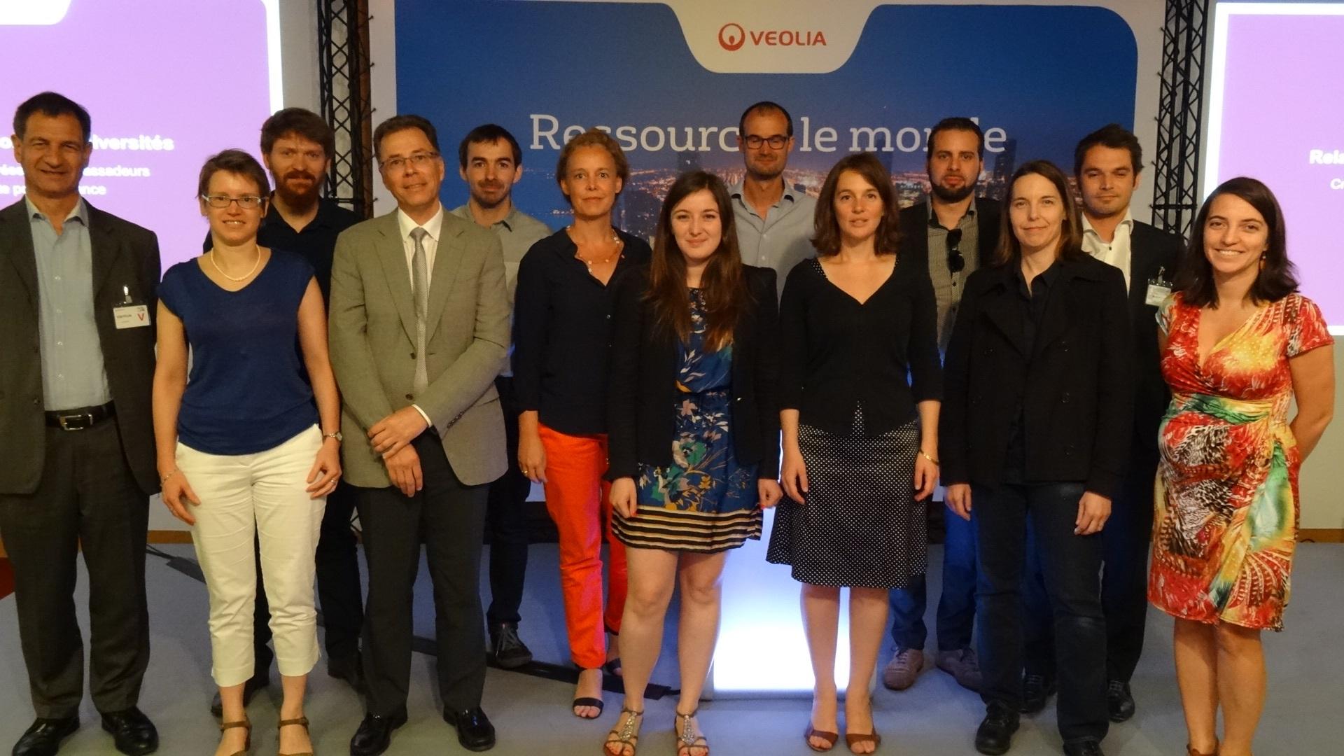 Les premiers représentants de Veolumni rassemblés au siège de Veolia pour le lancement de ce réseau d'ambassadeurs Les premiers représentants de Veolumni rassemblés au siège de Veolia pour le lancement de ce réseau d'ambassadeurs