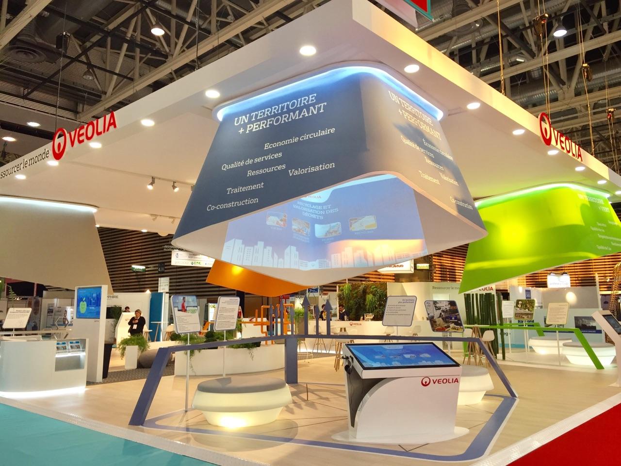 Le Stand Veolia - Pollutec 2016