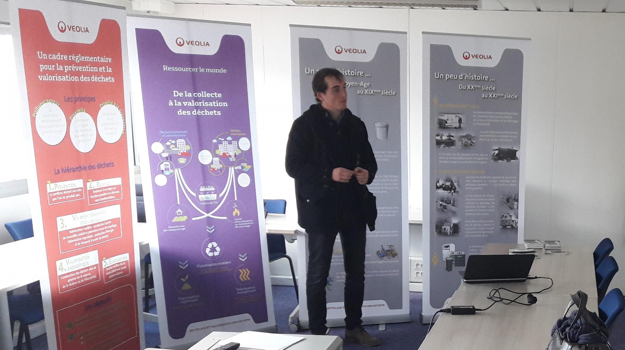 Ateliers Veolia sur les sites ENEDIS/GRDF
