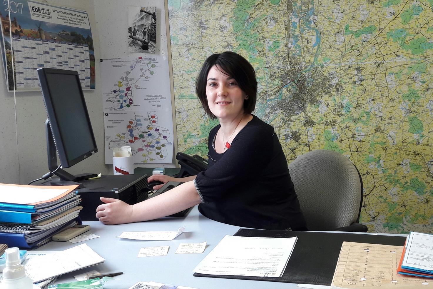 Jennifer, technicienne eau potable