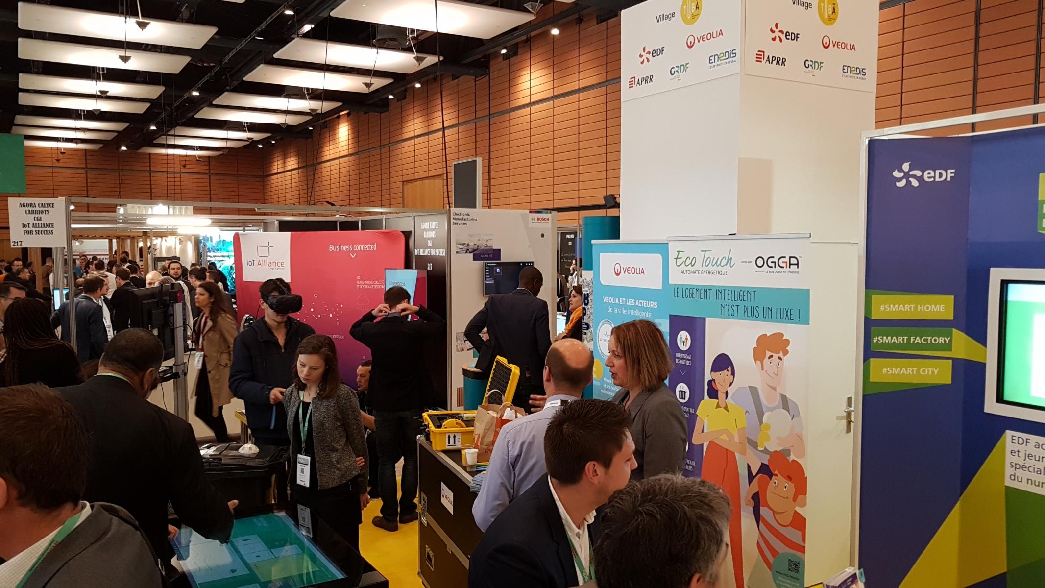 Veolia participe au SIdO, le salon dédié à l’internet des objets
