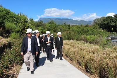 Visite de la STEP