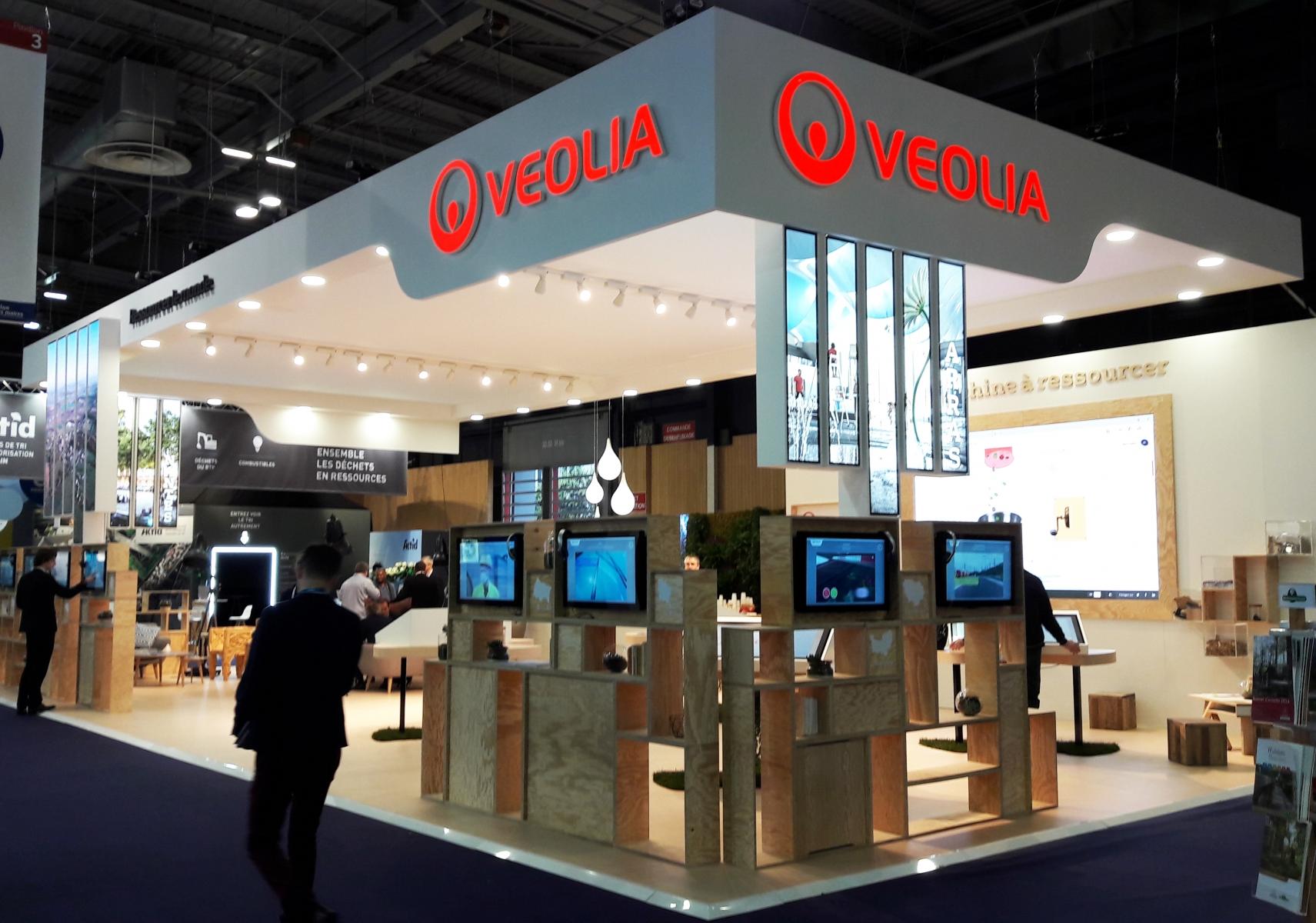 Salon des Maires 2017 : le Stand Veolia