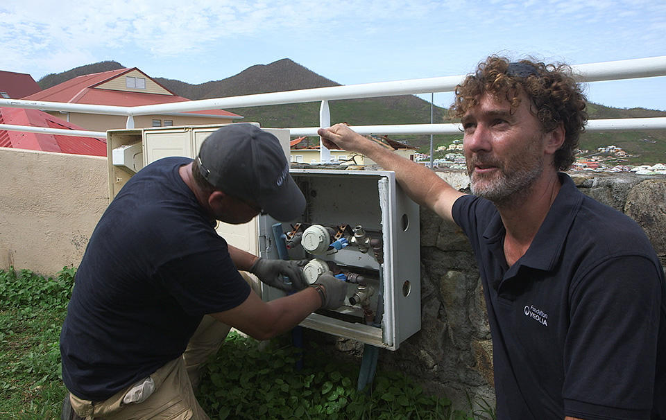 Saint Martin : le rétablissement des services d’eau et d’assainissement en net progrès