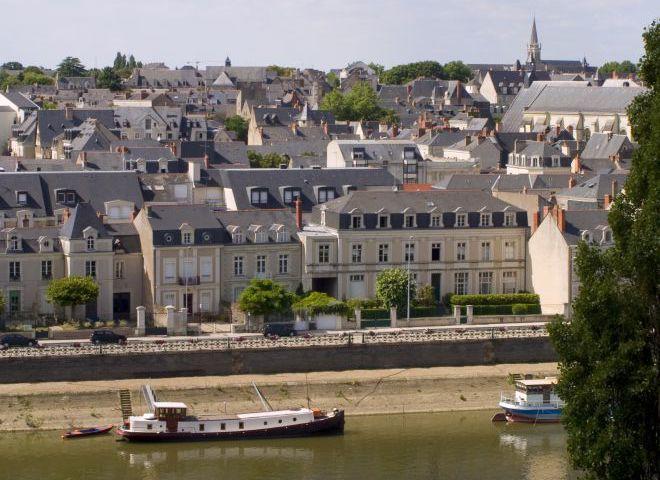 vue sur la ville d'Angers