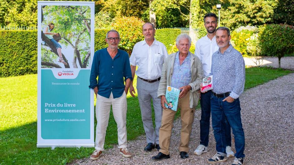 Prix du Livre Environnement - Rémi Saillard, Thierry Vandevelde, Pierre Grosz, Romain Prudent, David gé Bartoli.