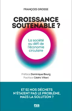 couverture livre Croissance soutenable ? de François Grosse - Prix du Livre Environnement 2024