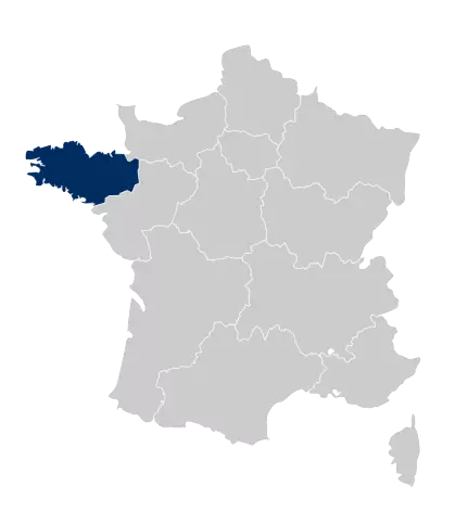 Bretagne - Map