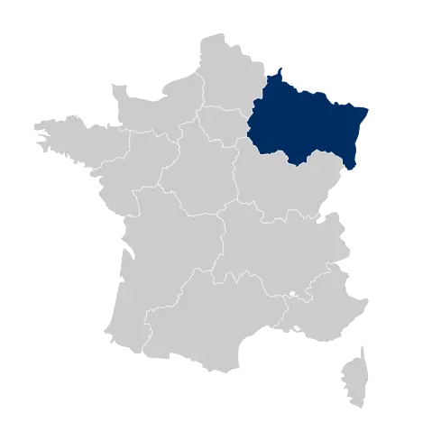 Grand Est - Map