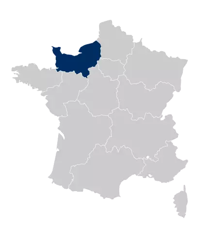 Normandie - Map