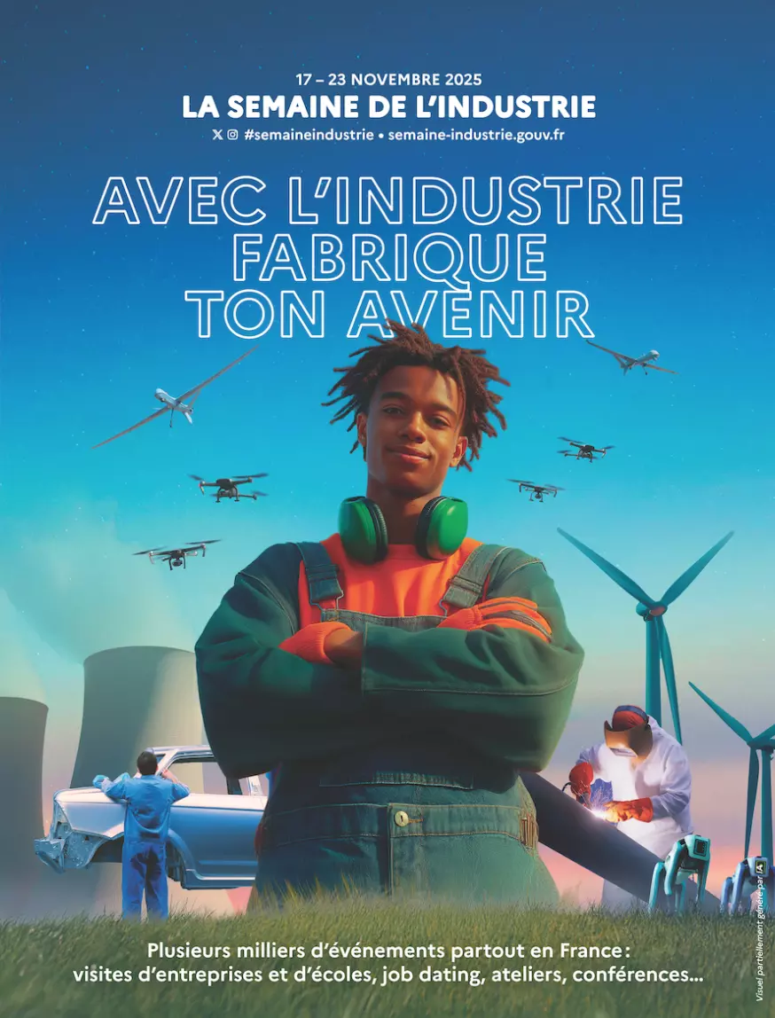 Poster - Semaine de l'industrie 2025