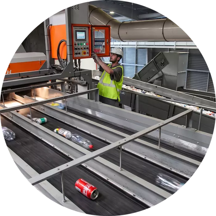 Tri des emballages recyclables