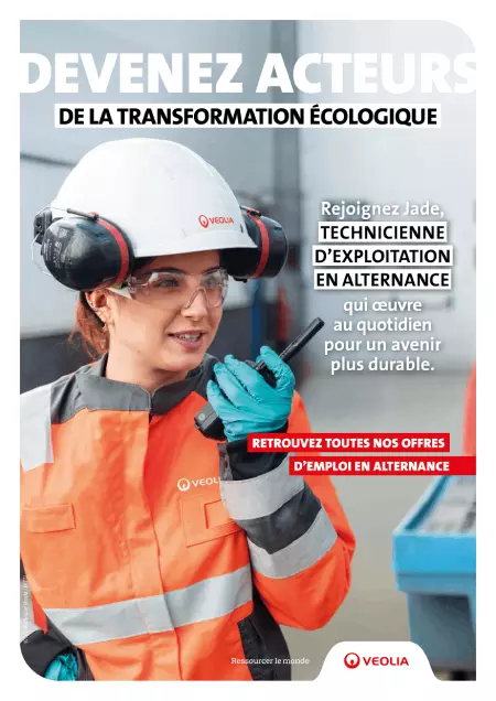 Jade, Technicienne exploitation en alternance