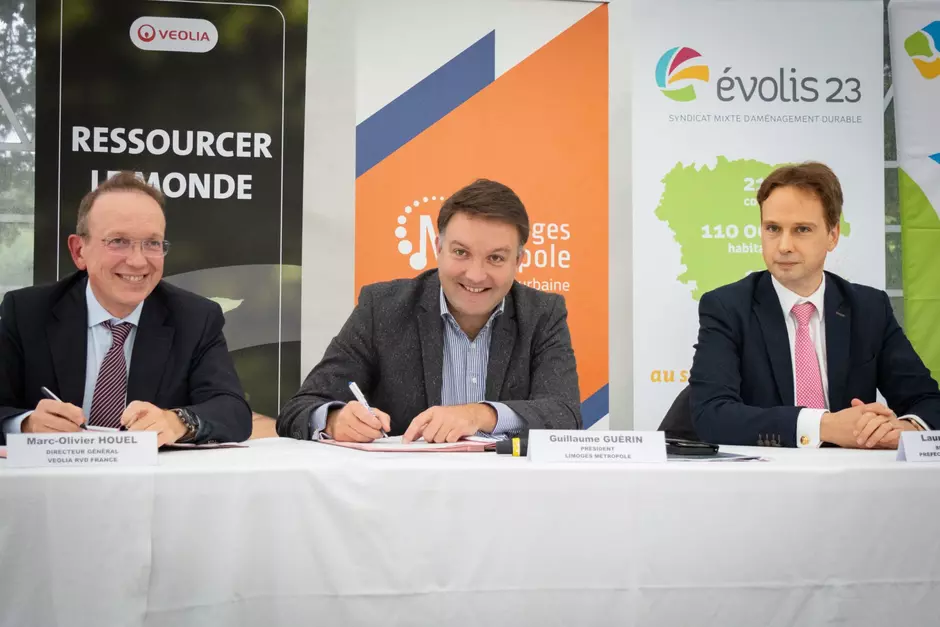 Limoges Métropole choisit Veolia pour construire et exploiter une unité de valorisation énergétique parmi les plus performantes d’Europe