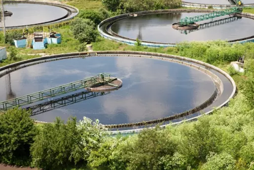 Site de traitement de l'eau