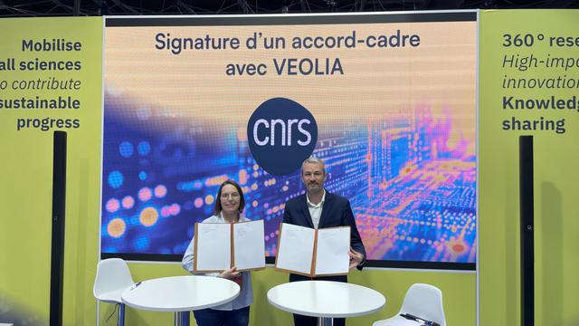 Veolia et le CNRS unissent leurs forces pour renforcer et accélérer la recherche environnementale mondiale