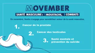 Movember 2025 - Santé masculine - Affiche